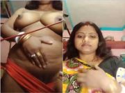 Horny Boudi Shows her Boobs and Pussy