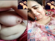 Hot Desi Girl Shows Big Boobs on VC